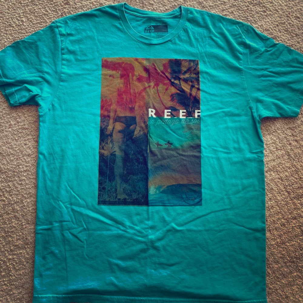 Teal Reef T-Shirt!👙🌴🌞